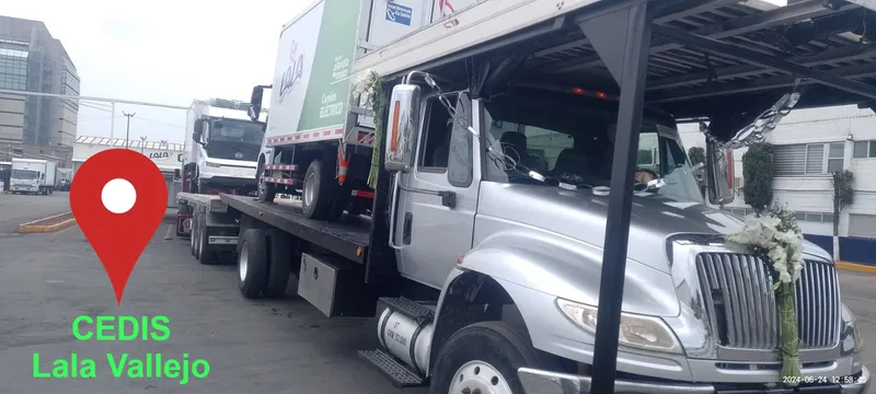 Posición de la plataforma gris